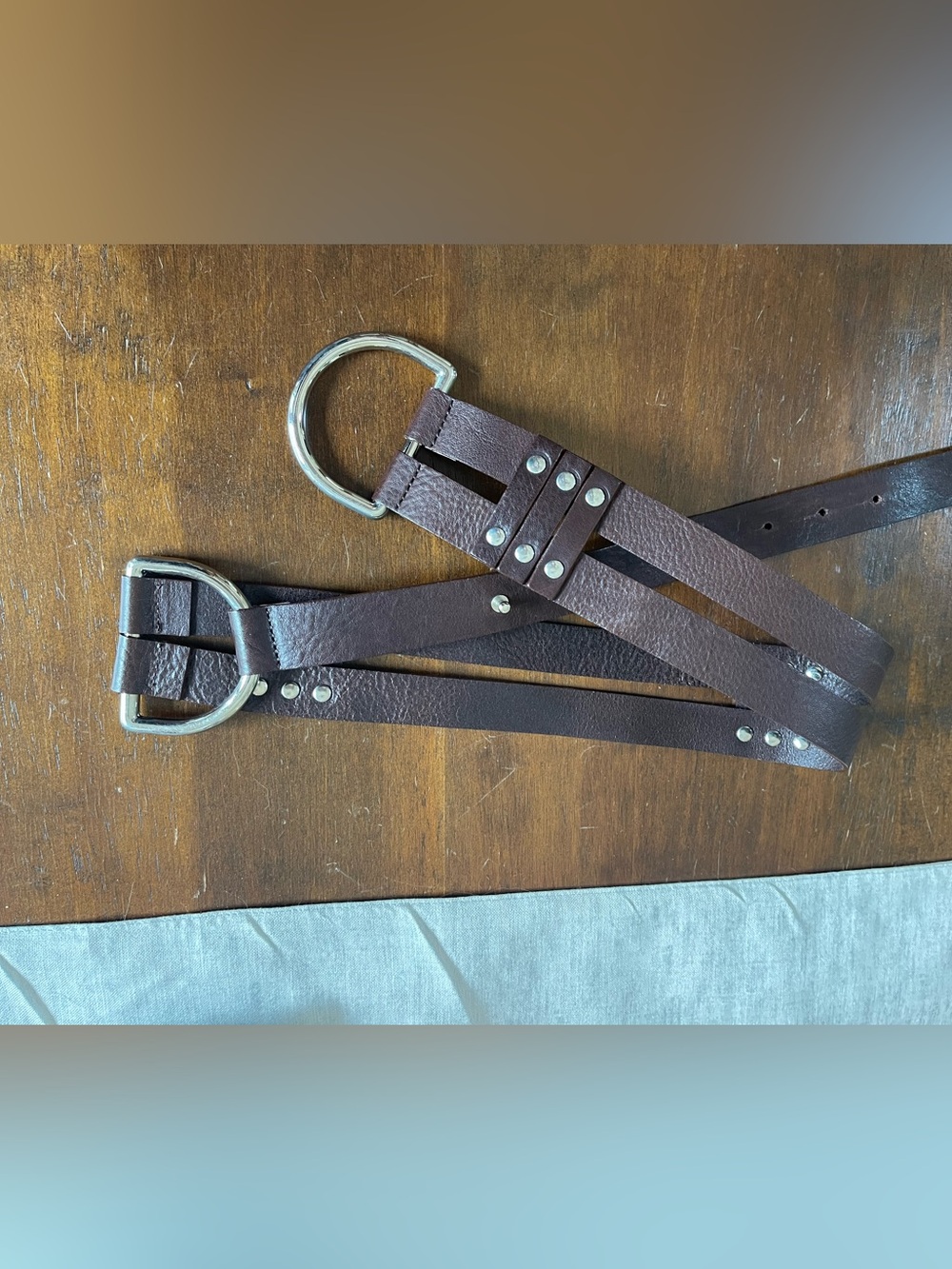 Harold’s Vintage Leather Belt Brown